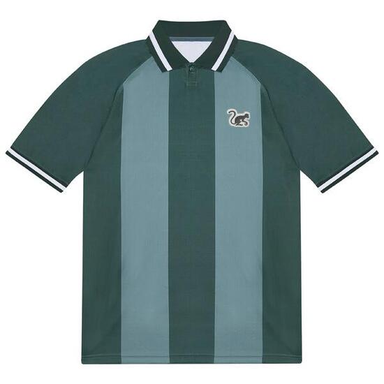 Polo oversize - Respirant/Recyclé - Homme/Femme (Vert/Sauge)