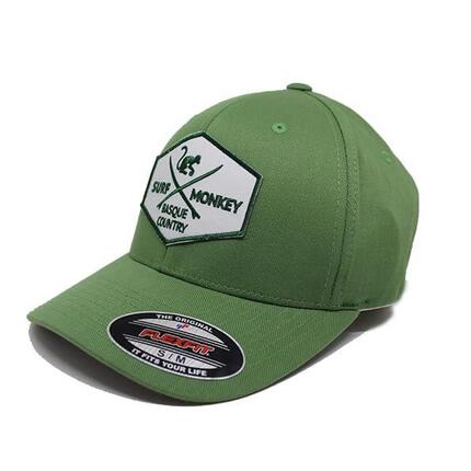 Casquette de baseball unisexe extensible (olive)