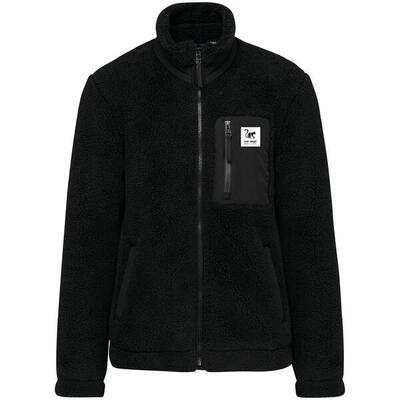 Sherpa-Fleecejacke – Klassische Passform / Recycelt (Sand)