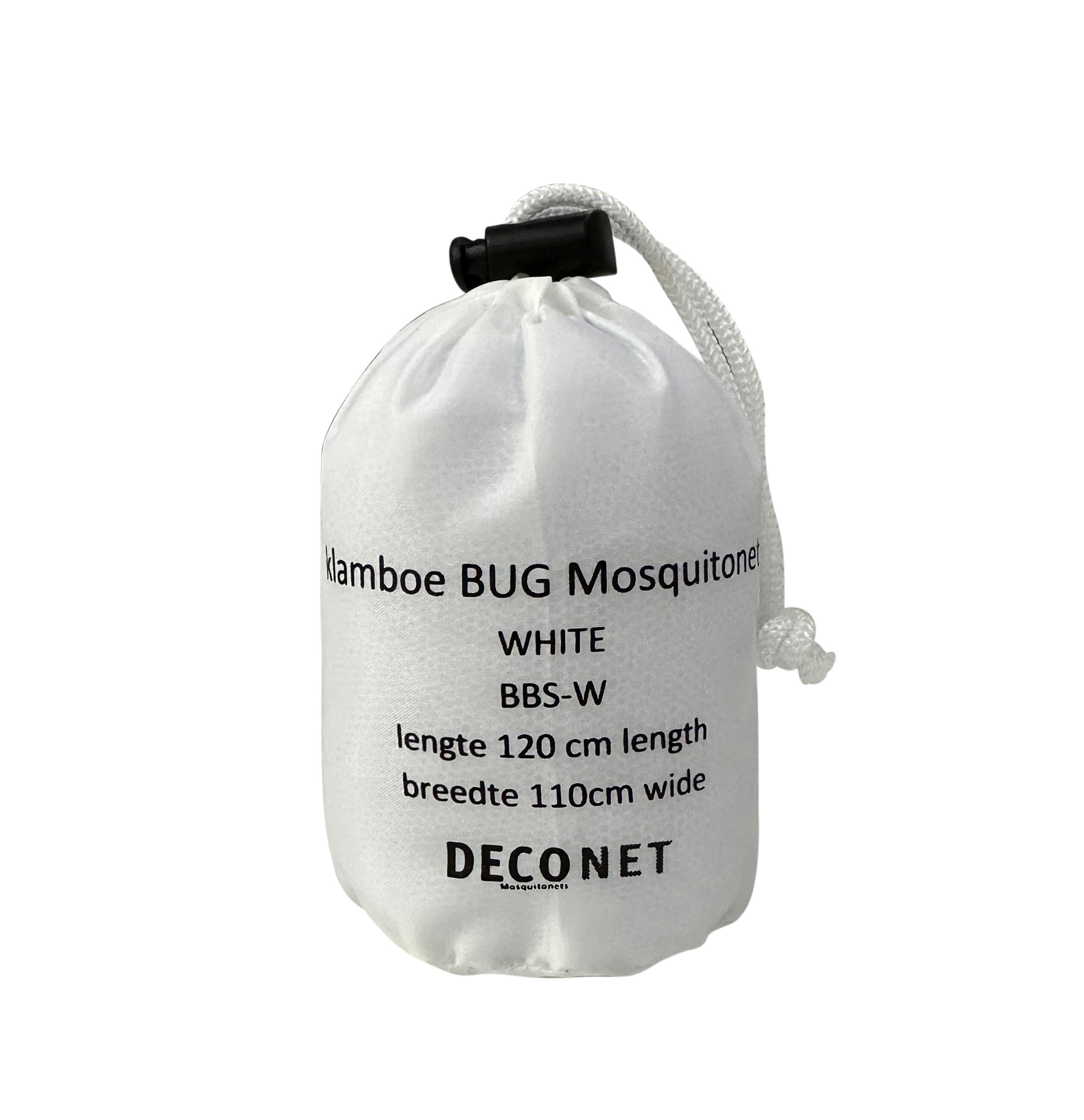 Moustiquaire Buggy, lit de camping et berceau, BLANC 110x 120cm 3/6