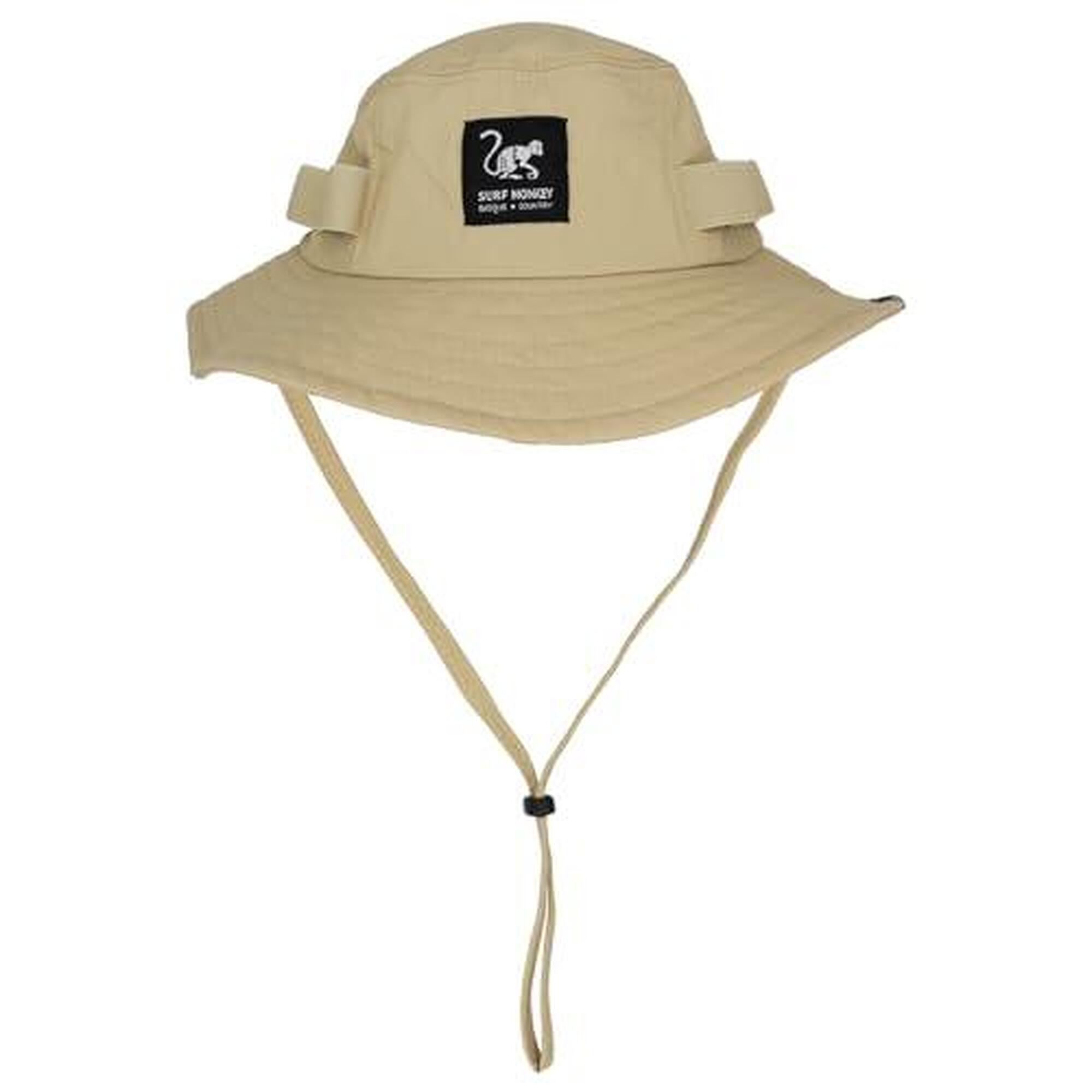 Surf Monkey - Chapeau - Upf50 / Imperméable - Tailles S/m Et L/xl (sable) - Bob - Beige - 38 S - Decathlon