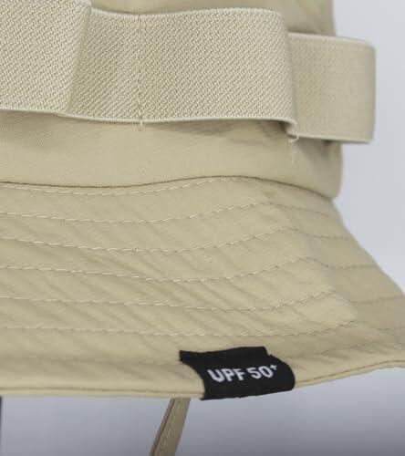 Chapeau - UPF50 / Imperméable - Tailles S/M et L/XL (Sable) 3/7