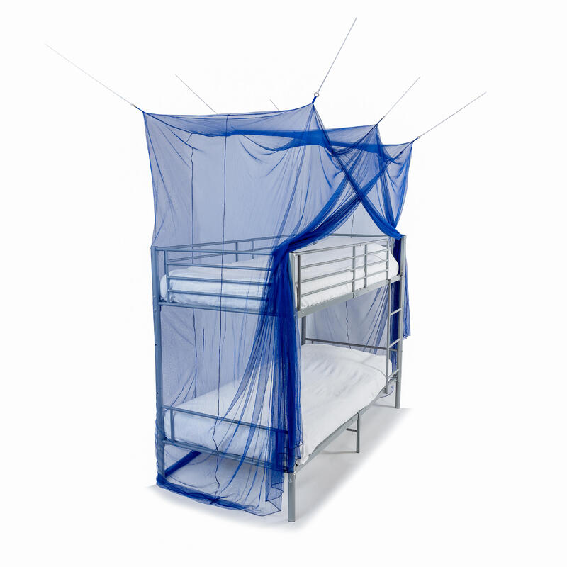 Moustiquaire Deconet - STACK - L200x L100x H270cm BLEU - lit superposé