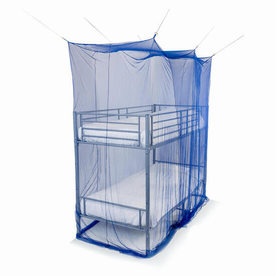 Zanzariera Deconet STACK L200x P100x H270cm BLU letto a castello/ soppalco