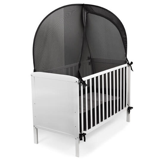 Deconet Tenda zanzariera pop out per culla 130x70 cm nera