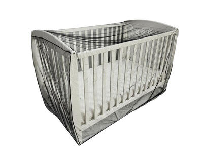 Deconet baby klamboe ledikant - l150x b90cm - zwart