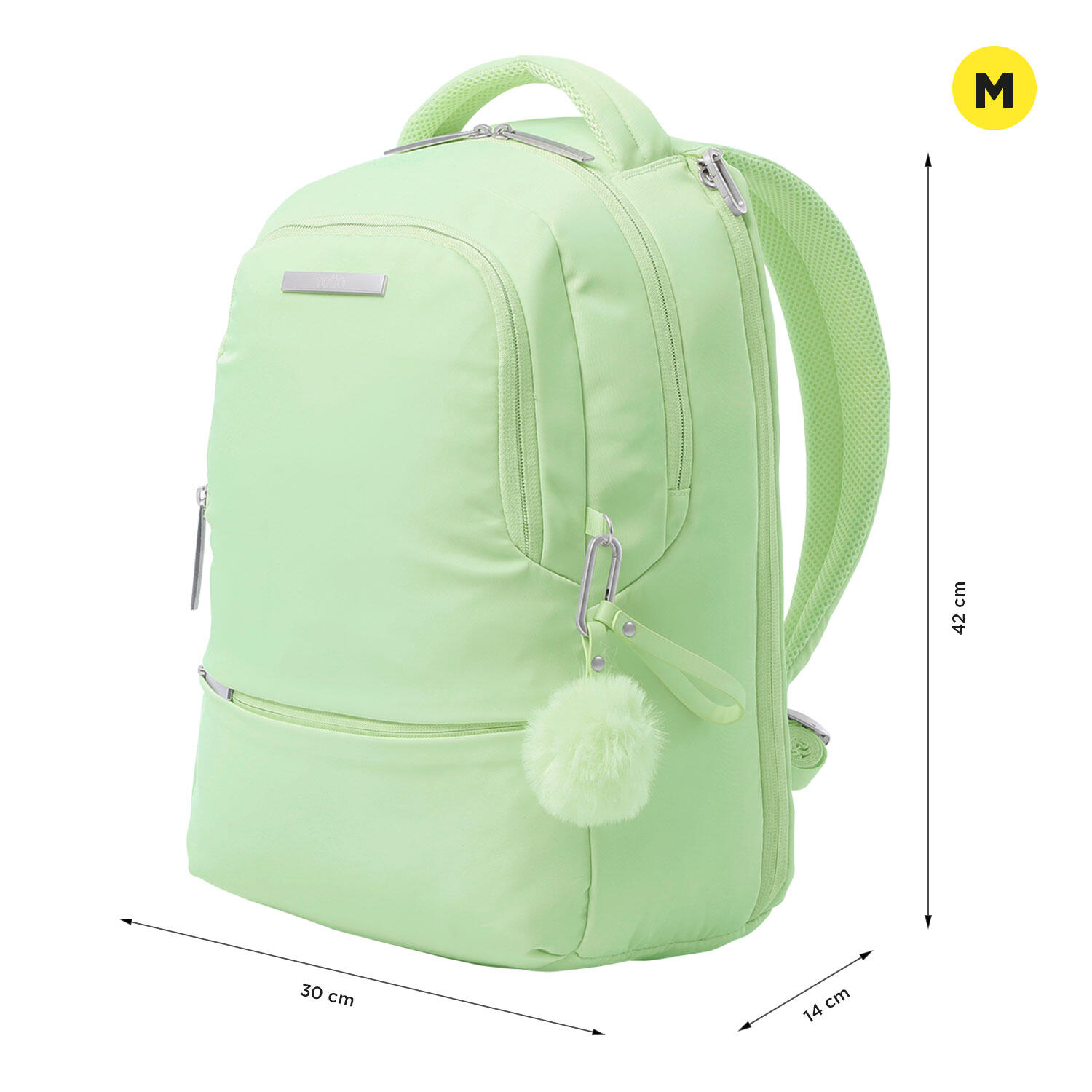 Totto Mochila ejecutiva Adelaide Meadow Mist Poliéster 30 x42 x14 cm 2/5