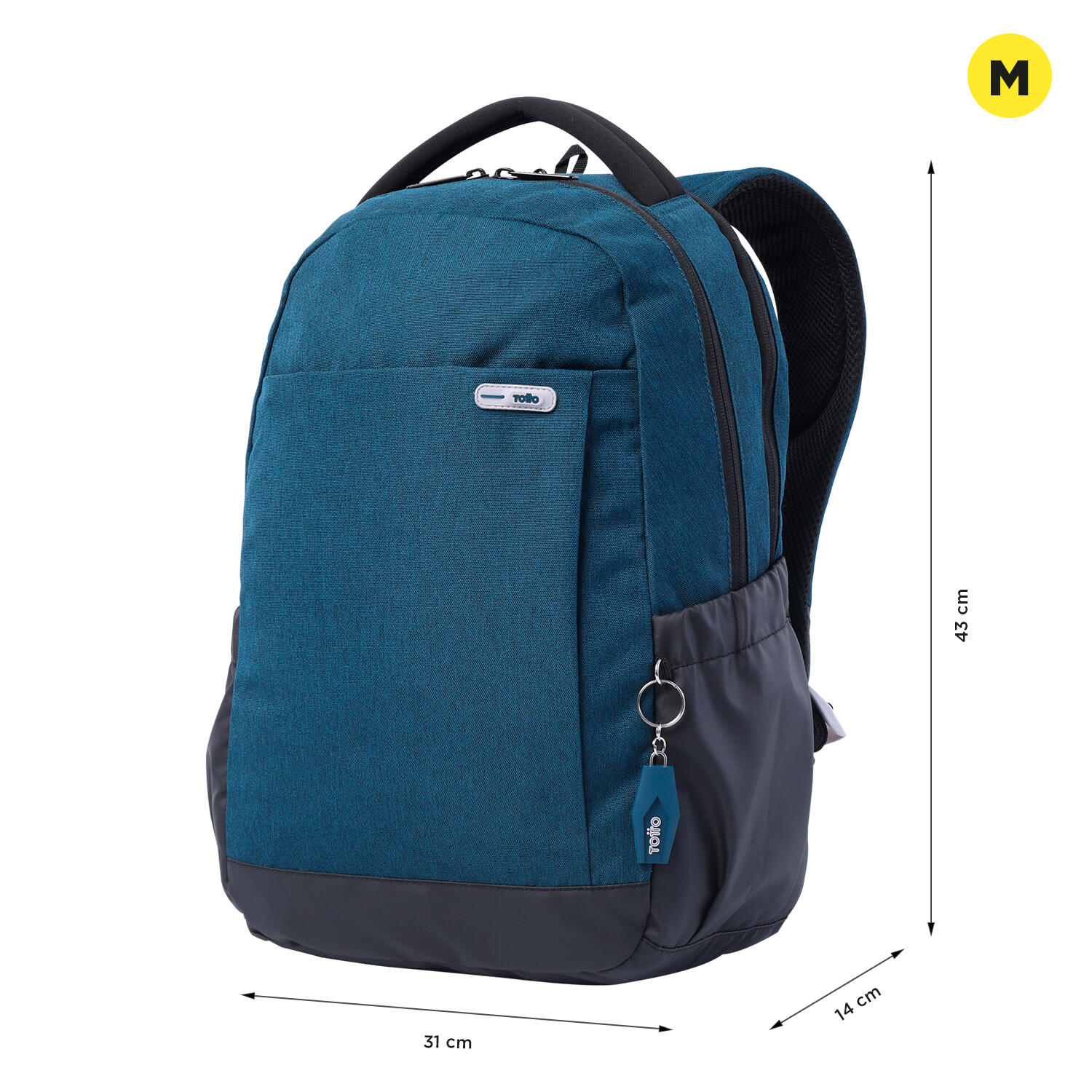 Totto Mochila ejecutiva Deleg 2.0 Legion Blue Poliéster 31 x 43 x 14 cm 2/5