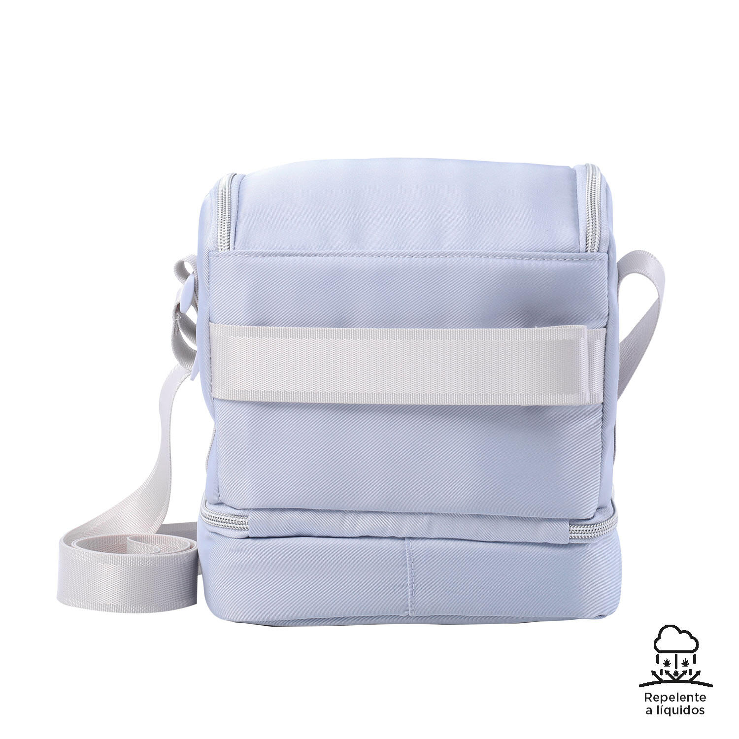 Totto  Portameriendas Batara - Twill 2.0 Halogen Blue Azul Pequeño 4/4