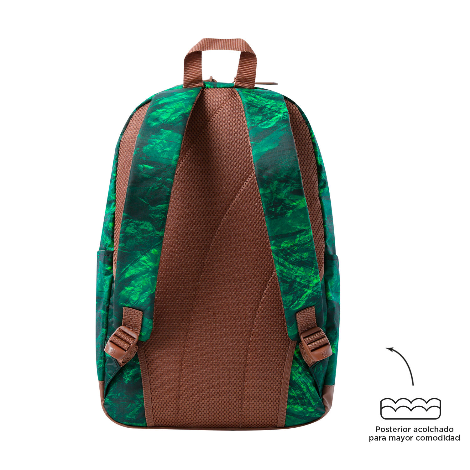 Totto Mochila urbana Tocax Green Rock Poliéster 30 x 44.1 x 15.5 cm 3/5