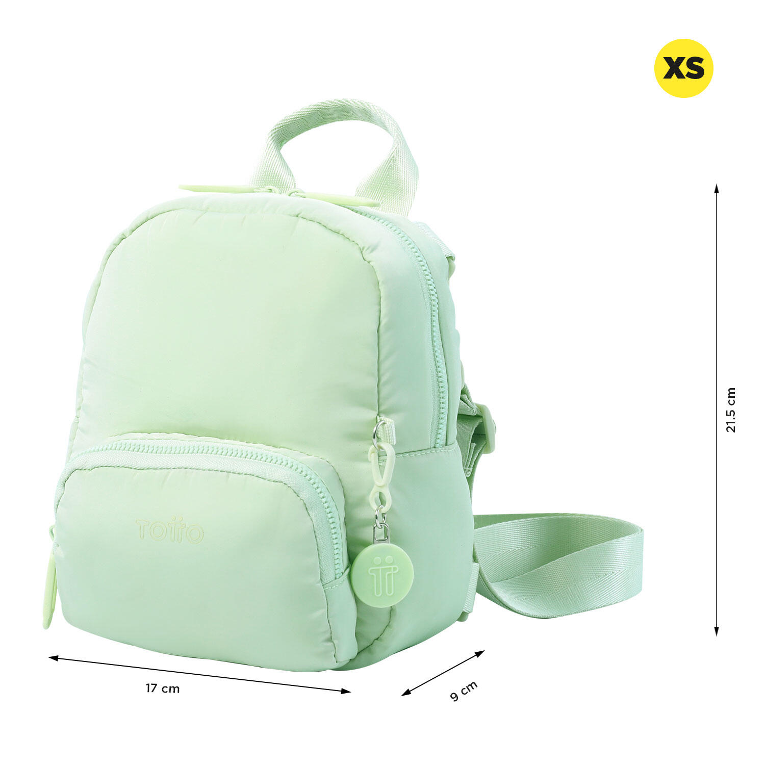 Totto Mochila urbana Yuen 2.0 Meadow Mist Poliéster 17 x 21.5 x 9 cm 2/5