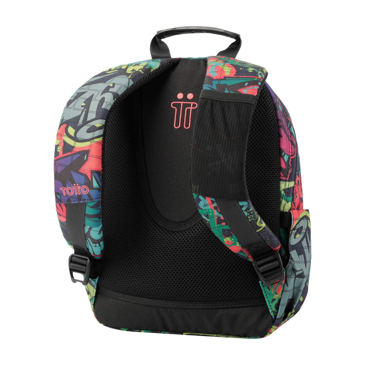 Totto Mochila escolar Tempera Graffiti Poliéster 27 x 36.5 x 12 cm 4/5
