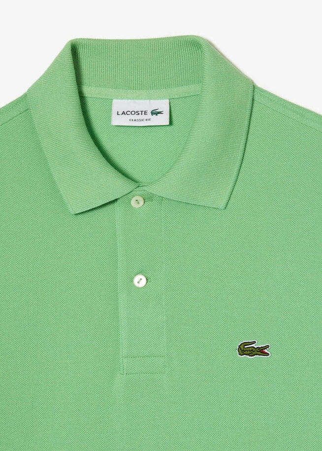 Lacoste Model L1212 Short Sleeved Ribbed Collar S Kleur Groen 5/6