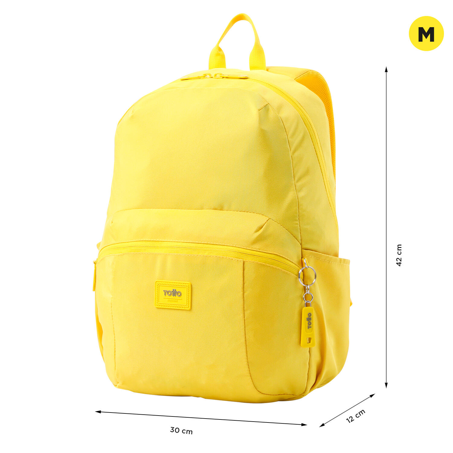 Totto Mochila urbana Trik Super Lemon Poliéster 30 x 42 x 12 cm 2/5