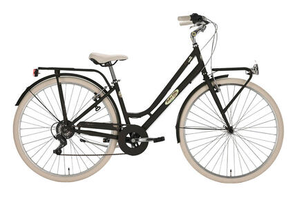 Vélo ville Dolce Vita ROMA femme cadre acier 6 vitesses