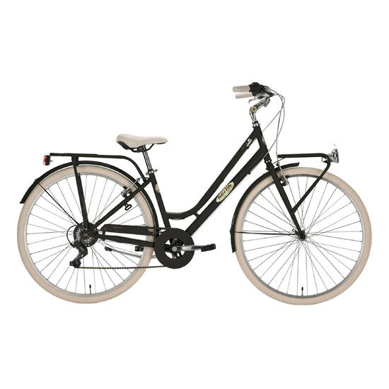 Rower miejski Dolce Vita by Canellini ROMA 28" kobieta - Czarny