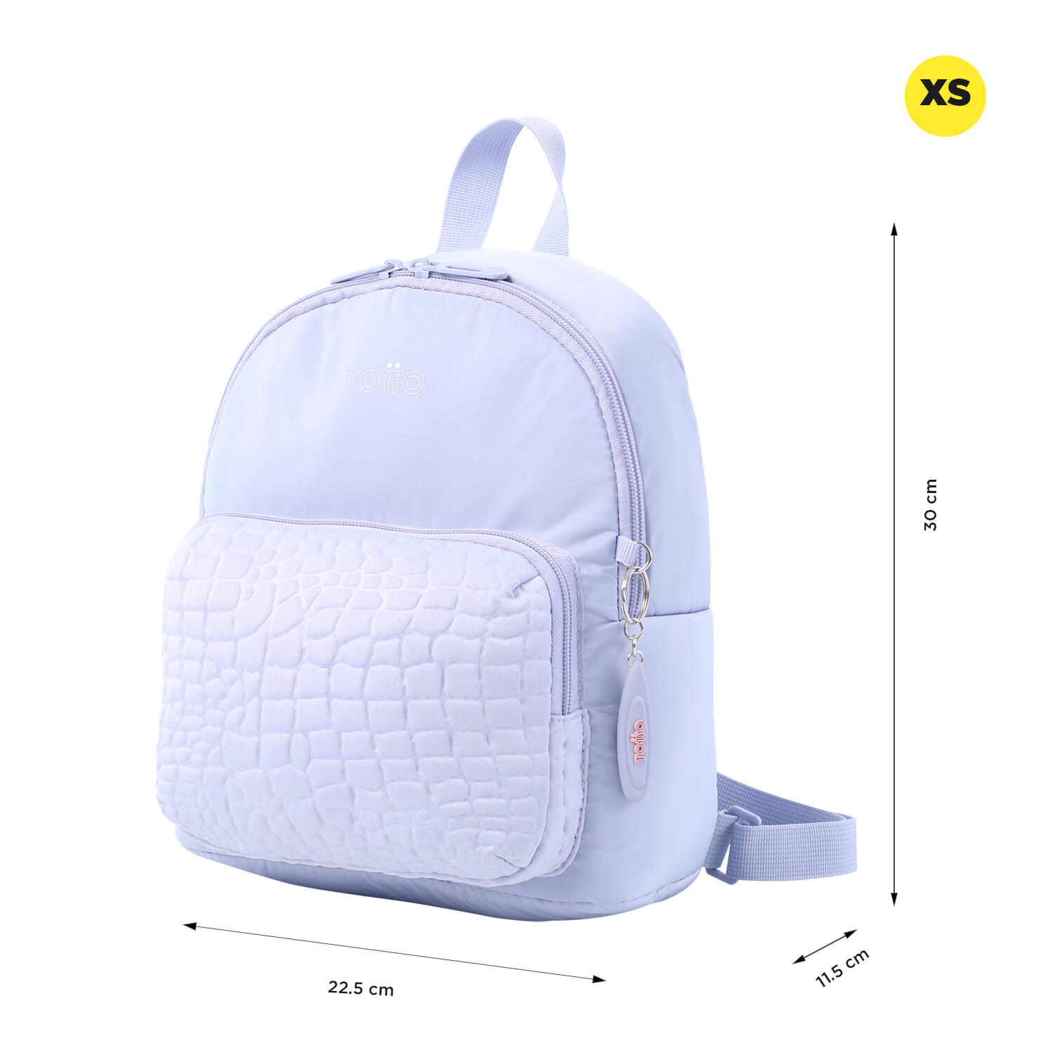 Totto Mochila urbana Baltra Halogen Blue Poliéster 22.5 x 30 x 11.5 cm 2/4