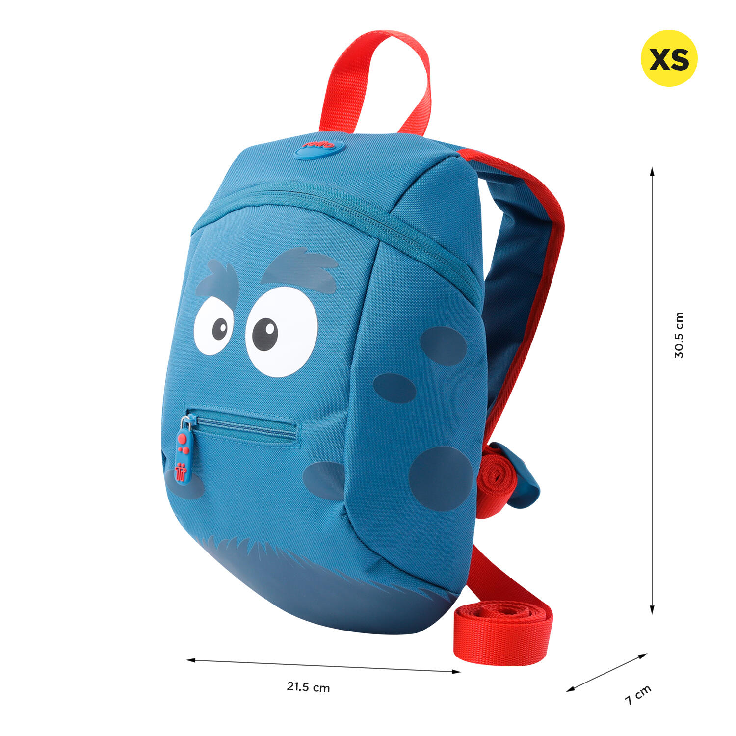 Totto Mochila infantil Cornejo Monstruo Poliéster 21.5 x 30.5 x 7 cm 2/4