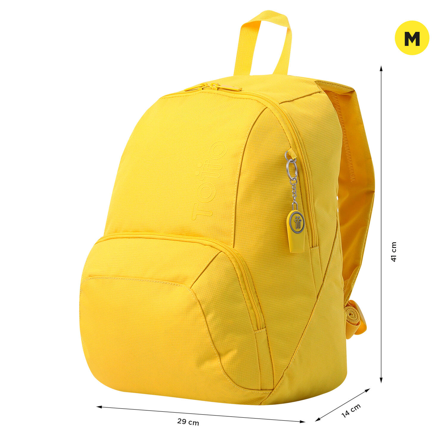 Totto Mochila urbana Gammatto Super Lemon Poliéster 29 x 41 x 14 cm 2/5