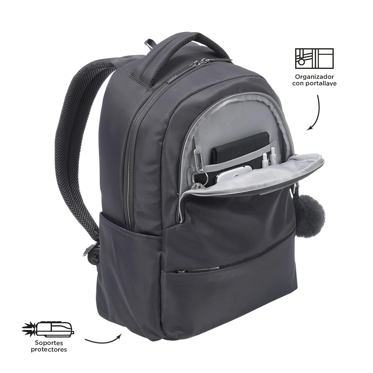 Totto Mochila ejecutiva Adelaide Periscope Poliéster 30 x 42 x 14 cm 5/5