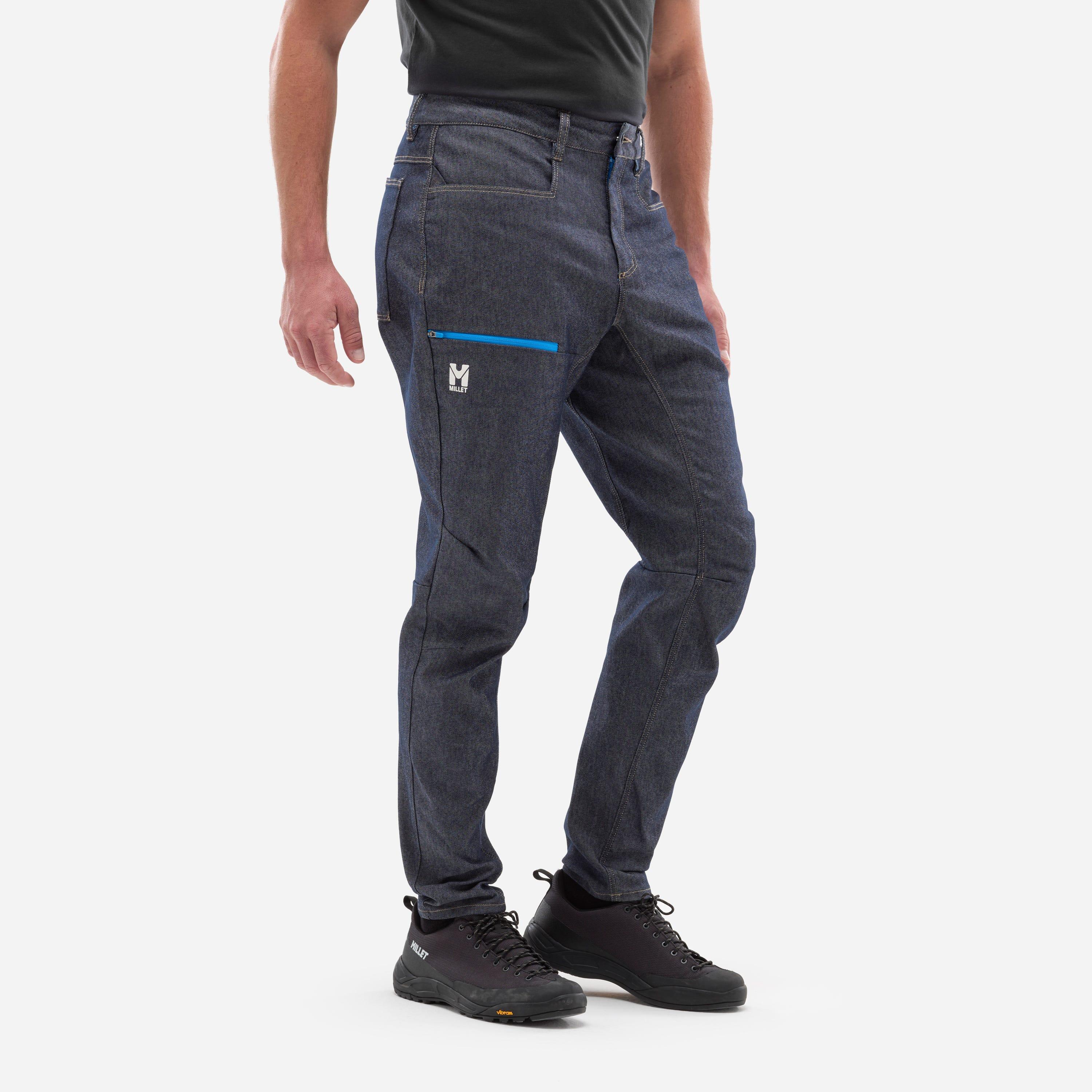 Pantalón Escalada Hombres  CIMAÏ DENIM 3/5