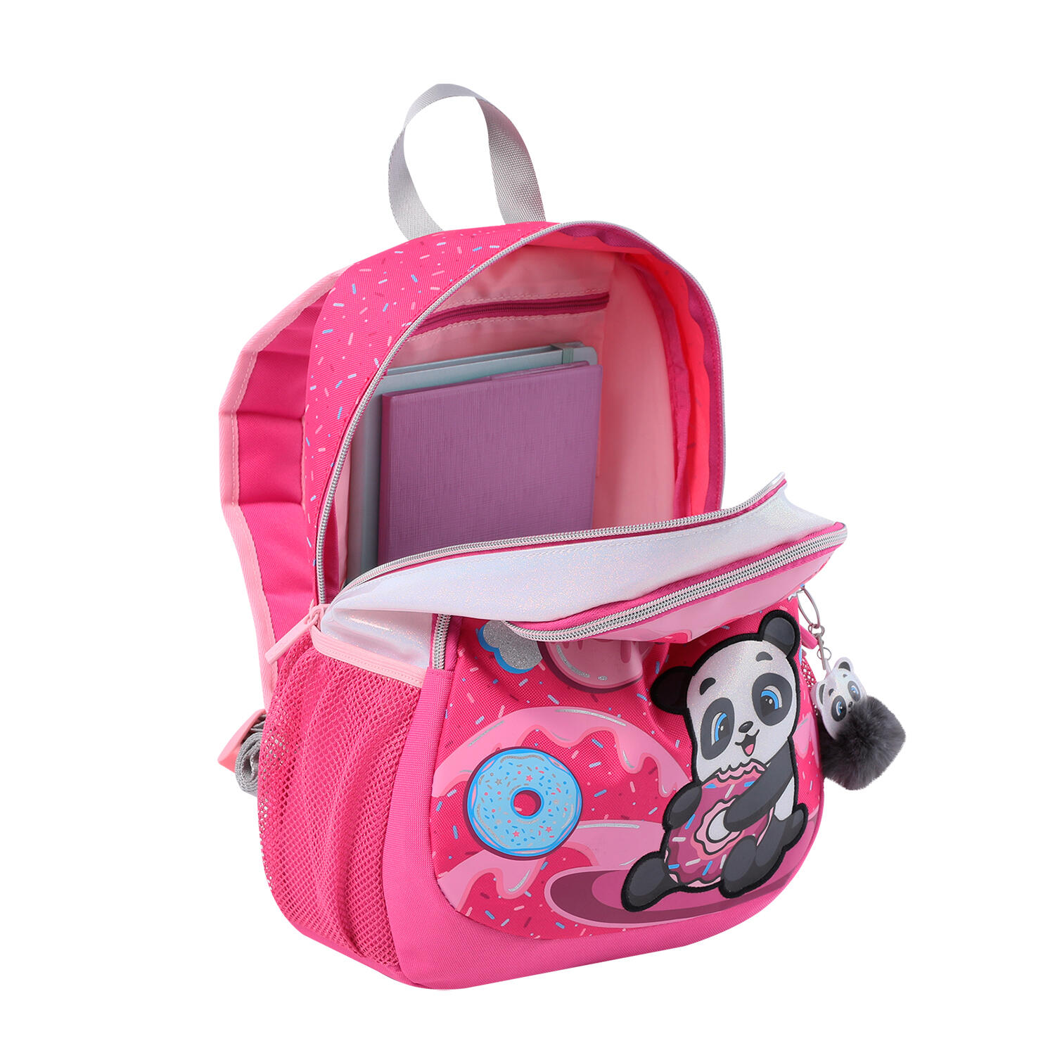 Totto Mochila infantil Sweet Panda Rosa Poliéster 23 x 31.5 x 10 cm 5/5