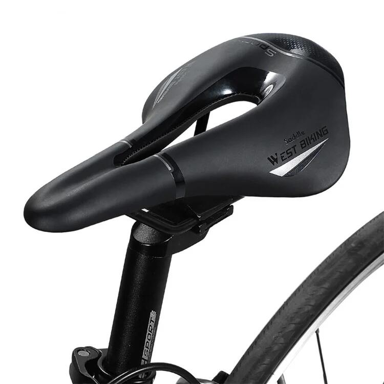 Selle PU confortable amortisseur confortable - Noir      1890€    WEST BIKING Selle PU confortable amortisseur confortable - NoirVendu exclusivement en ligne   