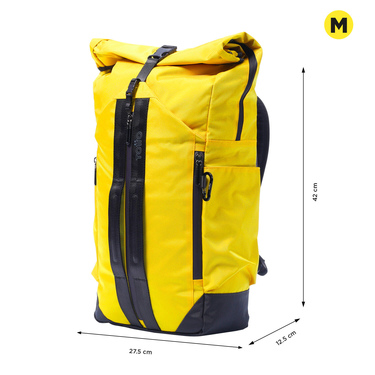 Totto Mochila urbana Spurn 2.0 Super Lemon Poliéster 27.5 x 42 x 12.5 cm 2/5