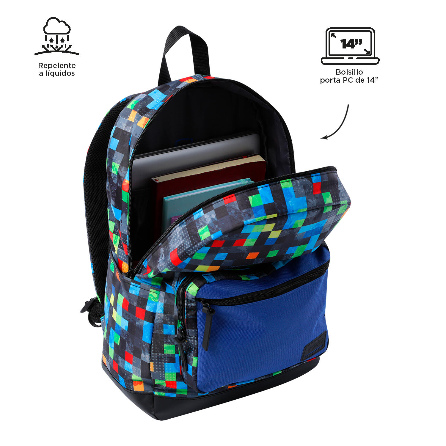 Totto Mochila urbana Tocax Glichu Poliéster 30 x 44.1 x 15.5 cm 4/5
