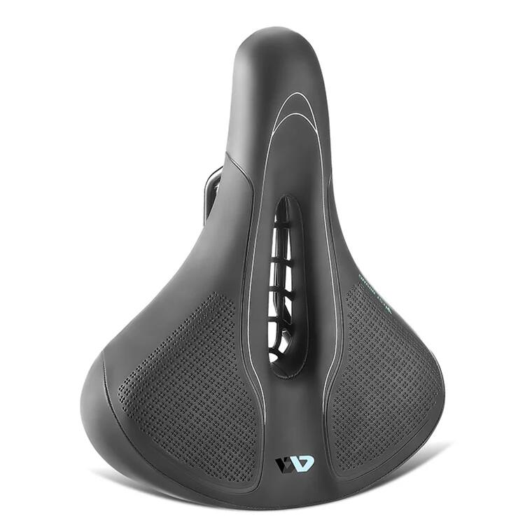 YUBZ Selle de vélo en cuir PU respirant avec coussin creux confortable pour vélo de route VTT + polyuréthane antichoc