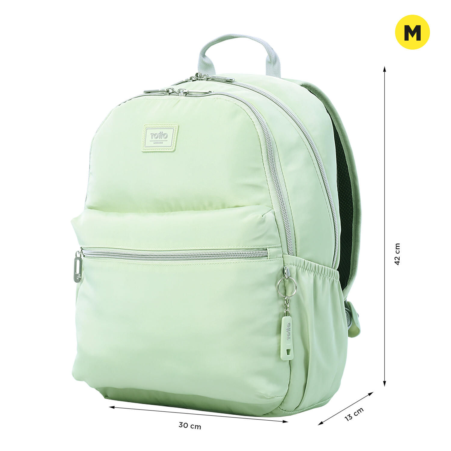 Totto Mochila urbana Aynatto Meadow Mist Poliéster 30 x 42 x 13 cm 2/5