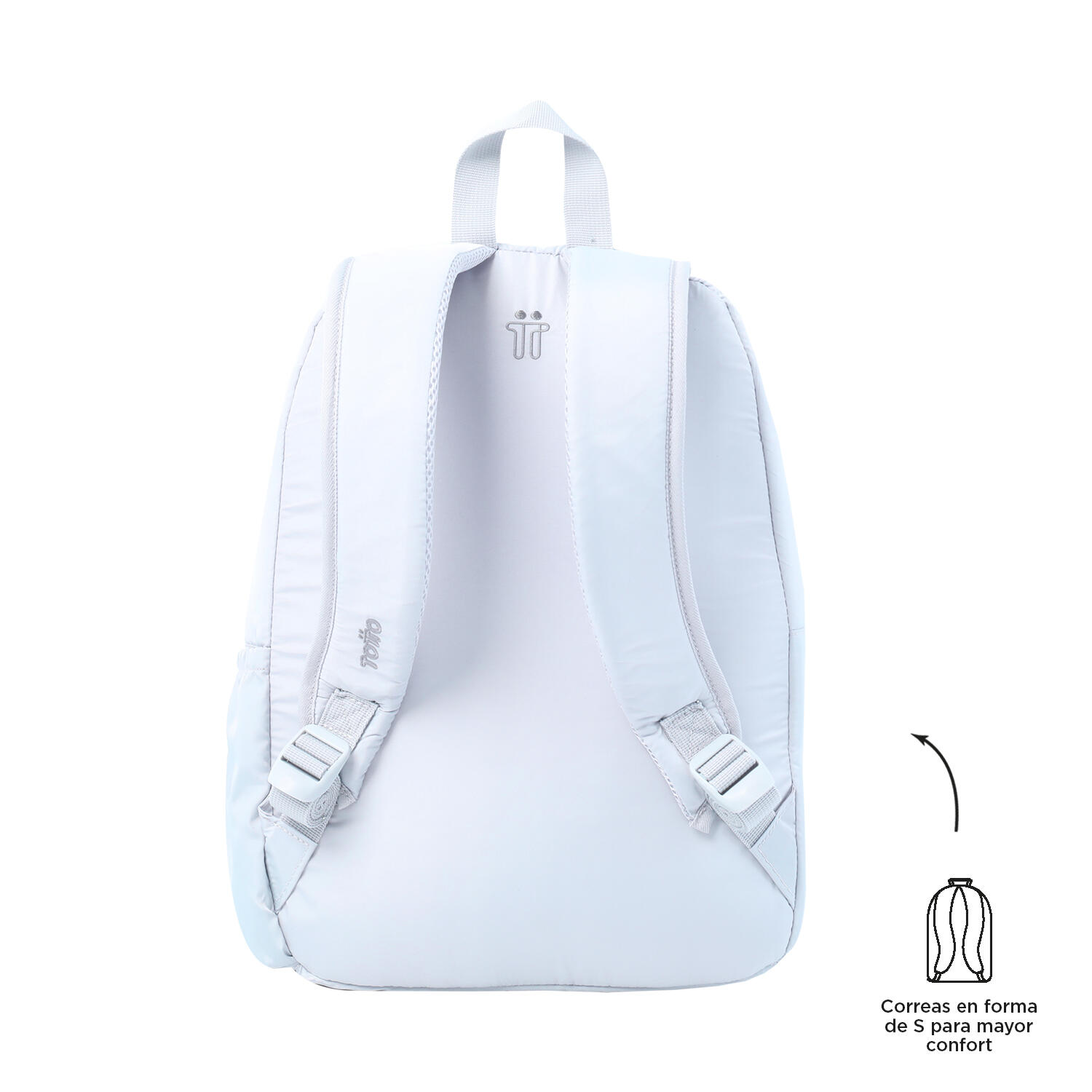 Totto Mochila urbana Palencia Micro Chip Poliéster 30 x 42 x 12.5 cm 3/5