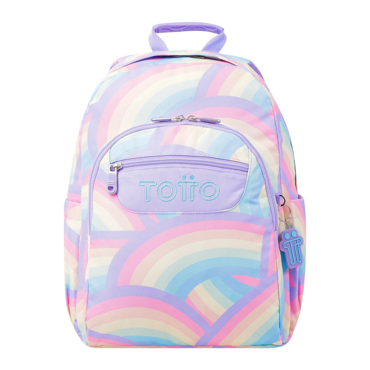 TOTTO Totto  Mochila Acuareles - Tiza roja Multicolor Mediano