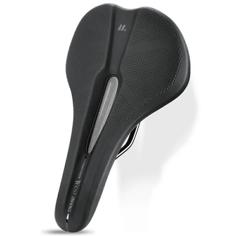Selle de vélo de montagne respirante à maille avec absorption des chocs      1897€    WEST BIKING Selle de vélo de montagne respirante à maille avec absorption des chocsVendu exclusivement en ligne   