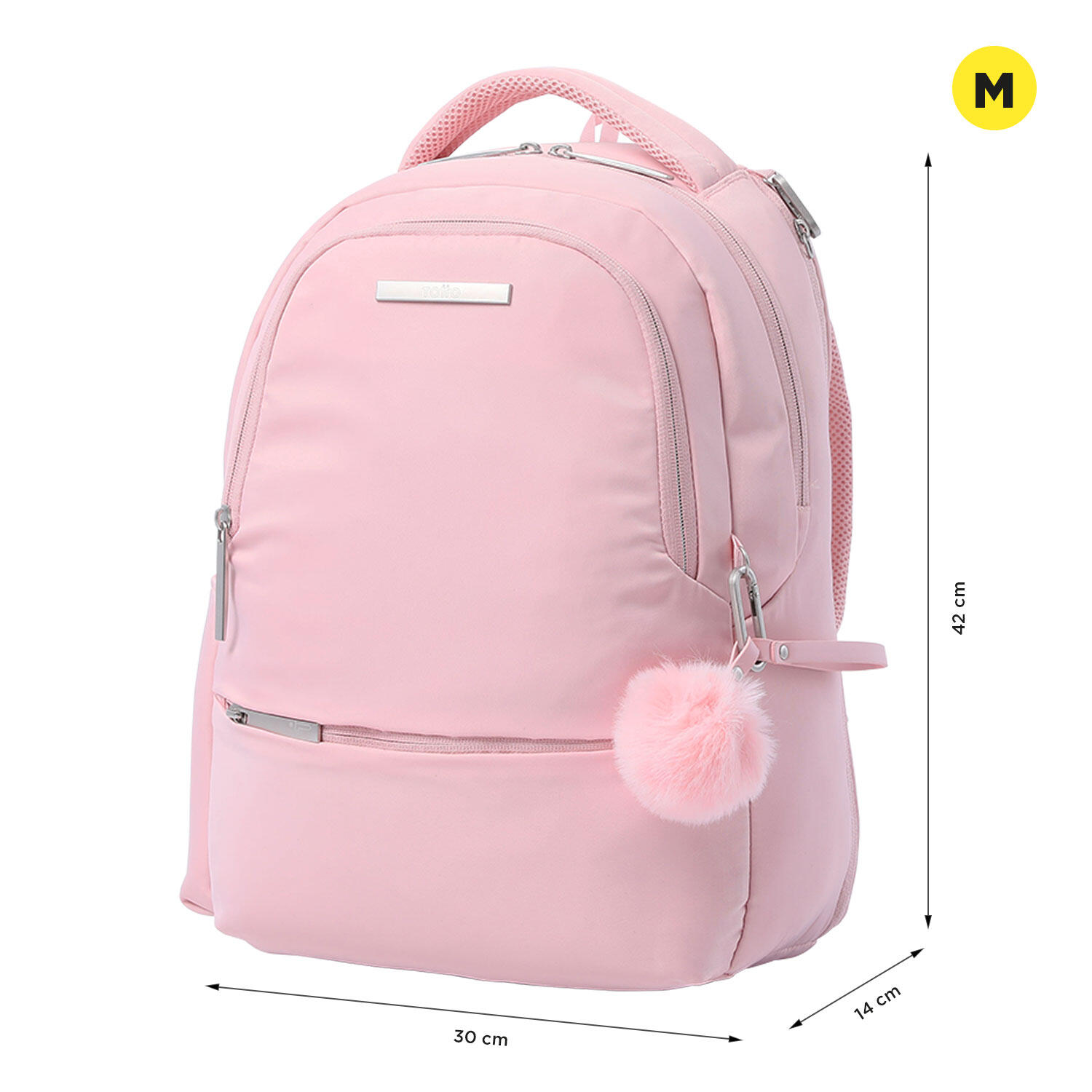 Totto Mochila ejecutiva Adelaide Peachskin Poliéster 30 x42 x14 cm 2/5
