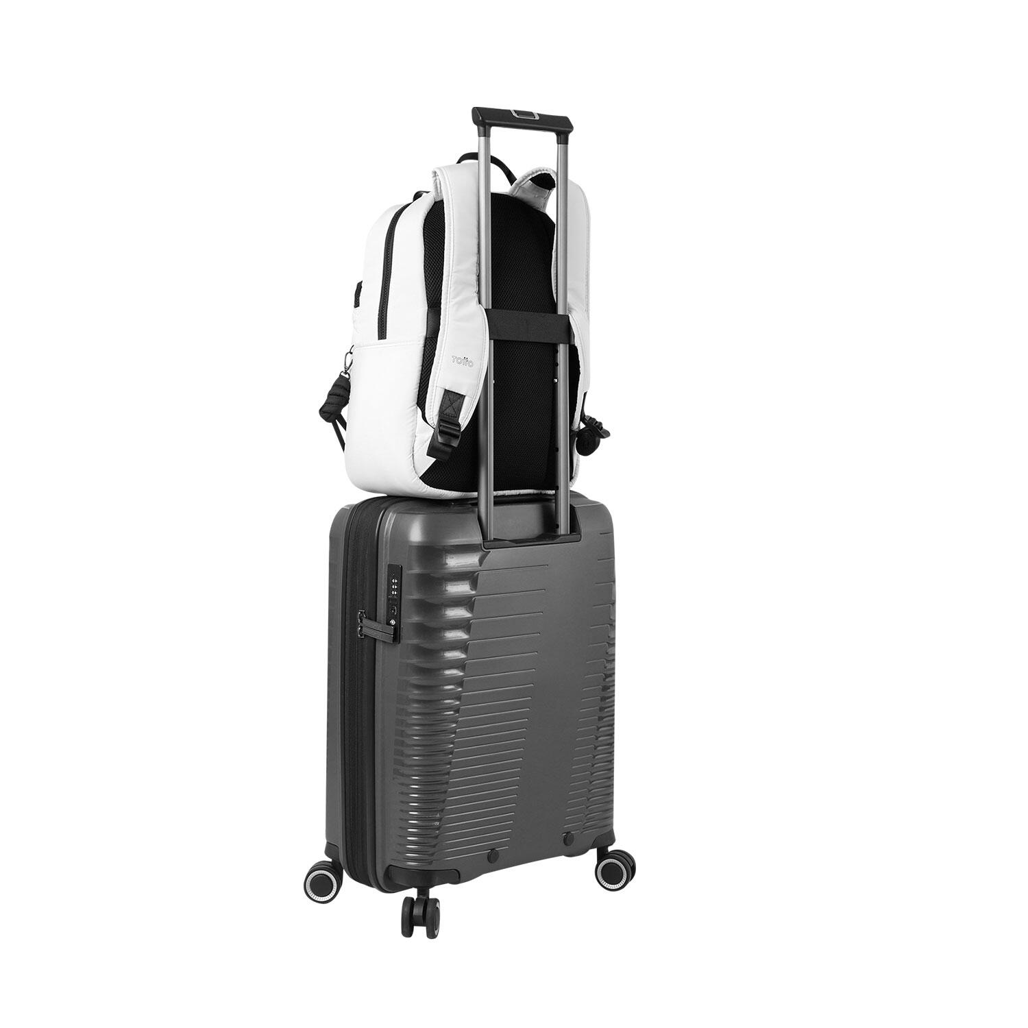 Totto Mochila urbana Arlyn White Sand Poliéster 18 x 10 x 6 cm 5/5