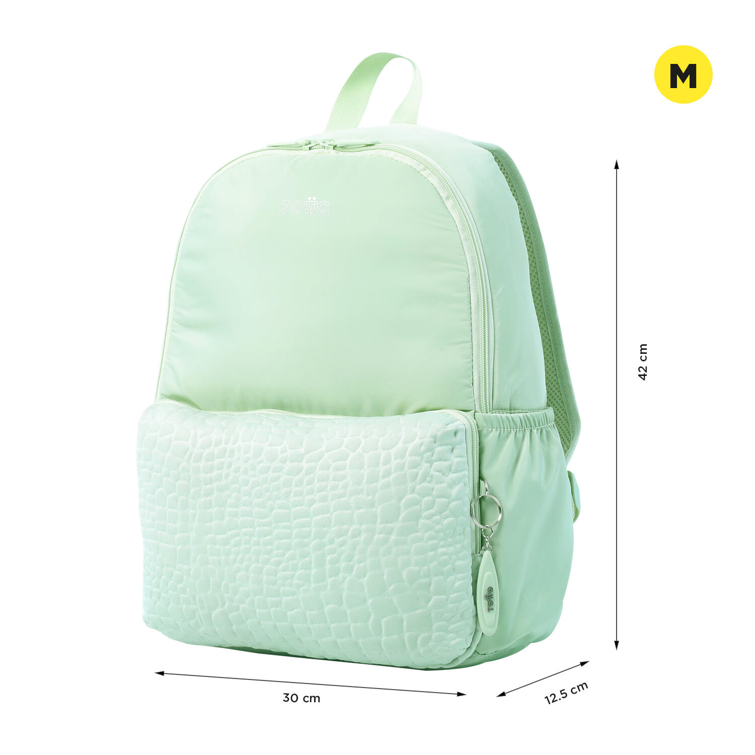 Totto Mochila urbana Palencia Meadow Mist Poliéster 30 x 42 x 12.5 cm 2/5