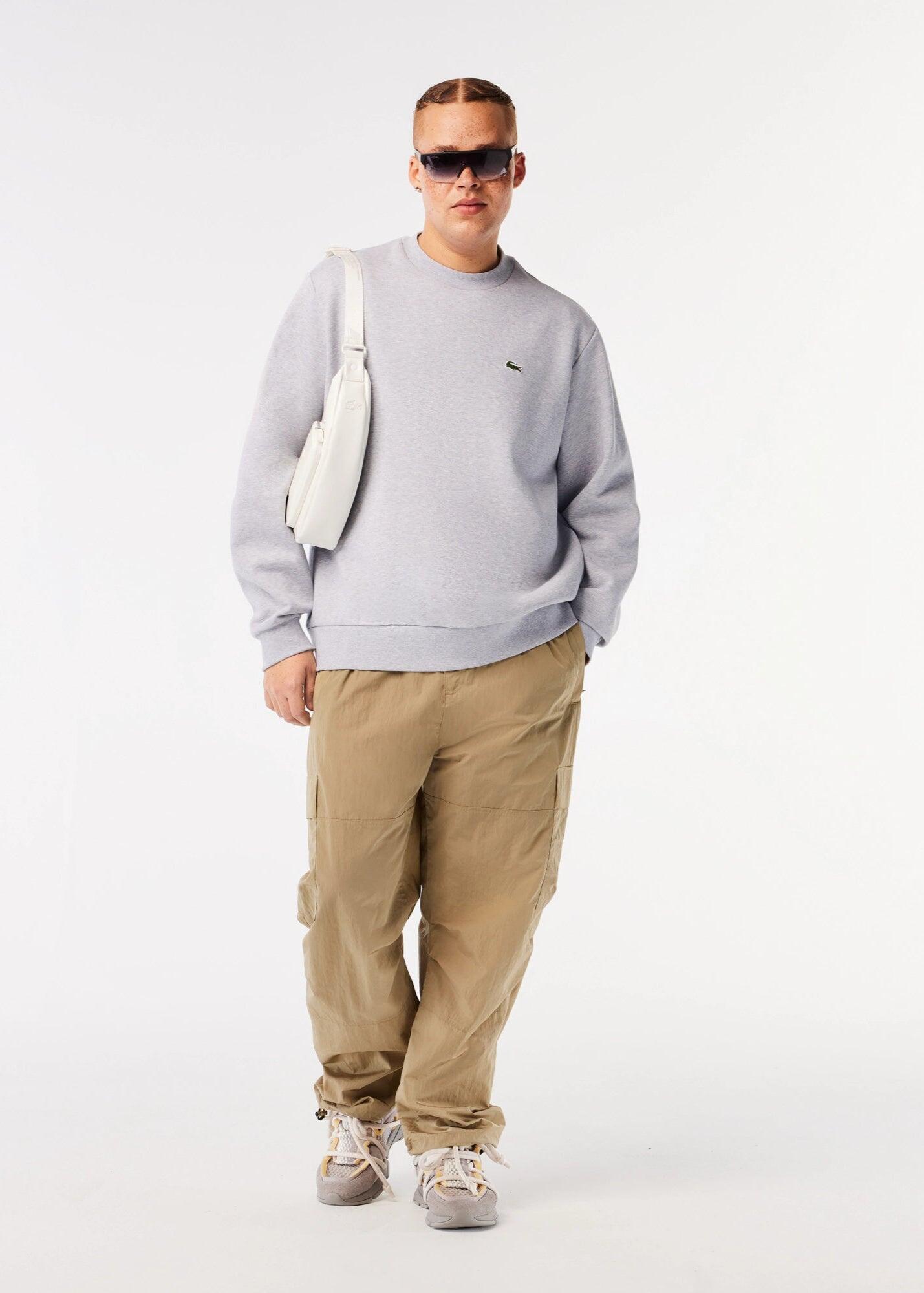 Polar sem Capuz Homem Lacoste Cinzento claro 7/7