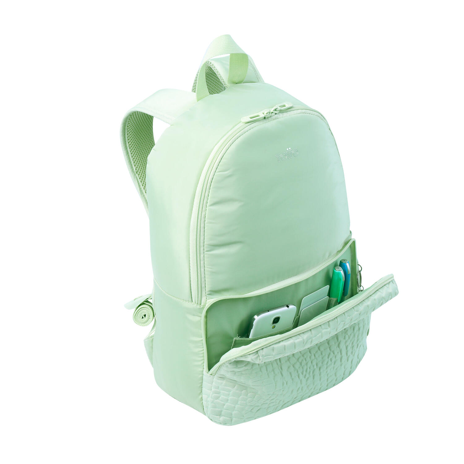 Totto Mochila urbana Palencia Meadow Mist Poliéster 30 x 42 x 12.5 cm 5/5
