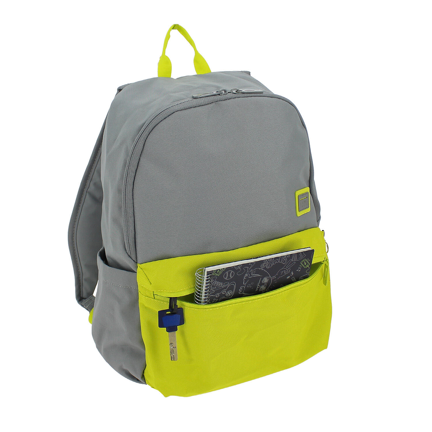 Totto Mochila urbana Dragonar Verde y azul Poliéster 28 x 41.5 x 11.5 cm 5/5