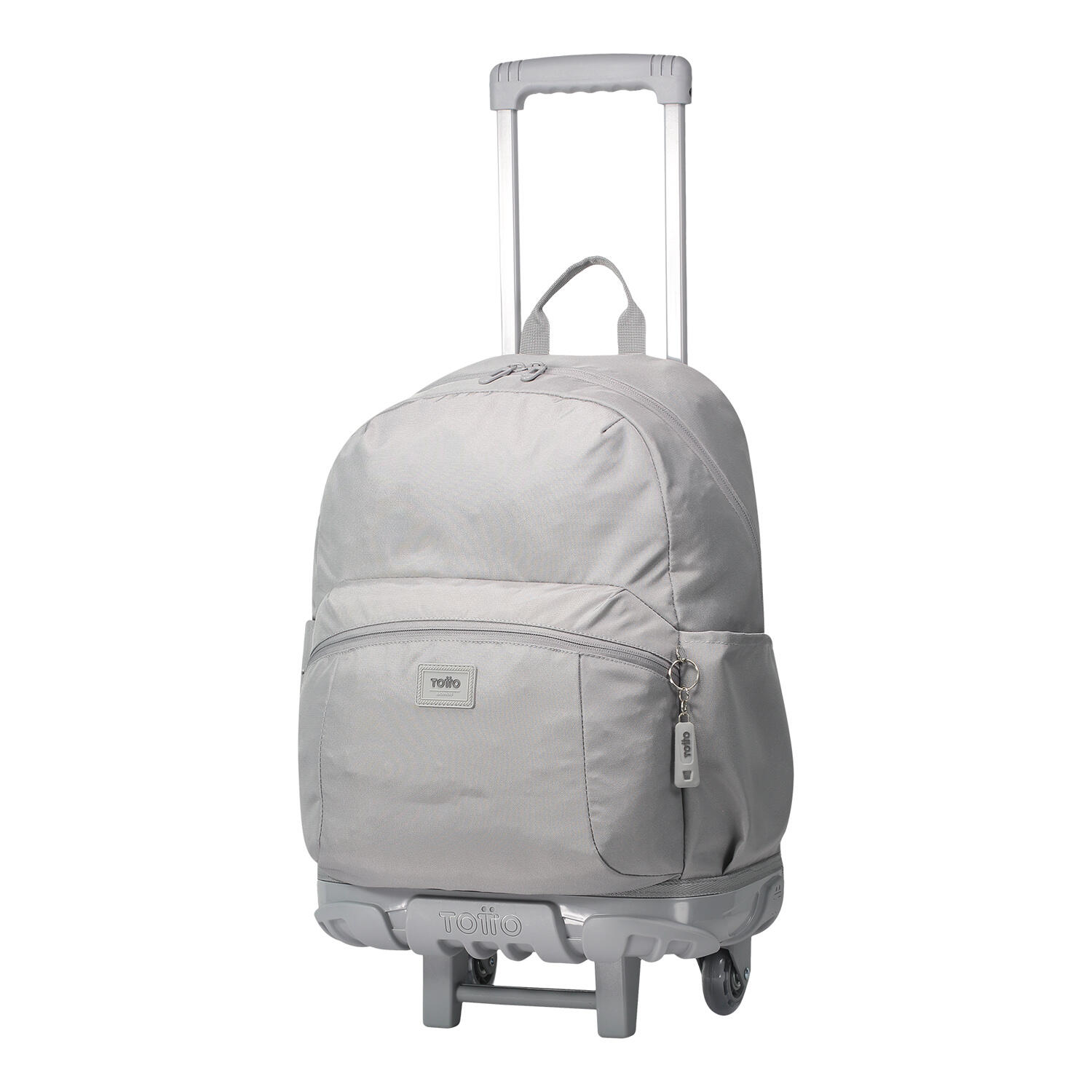 Totto Mochila escolar ruedas Trik Gris Poliéster 34 x 47 x 17 cm 2/5