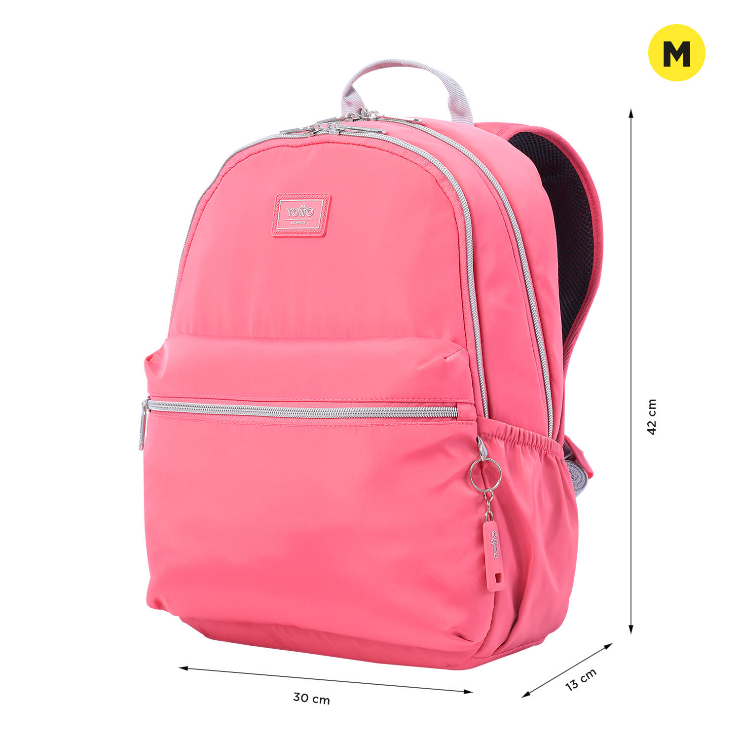 Totto Mochila urbana Aynatto Desert Rose Poliéster 30 x 42 x 13 cm 2/5