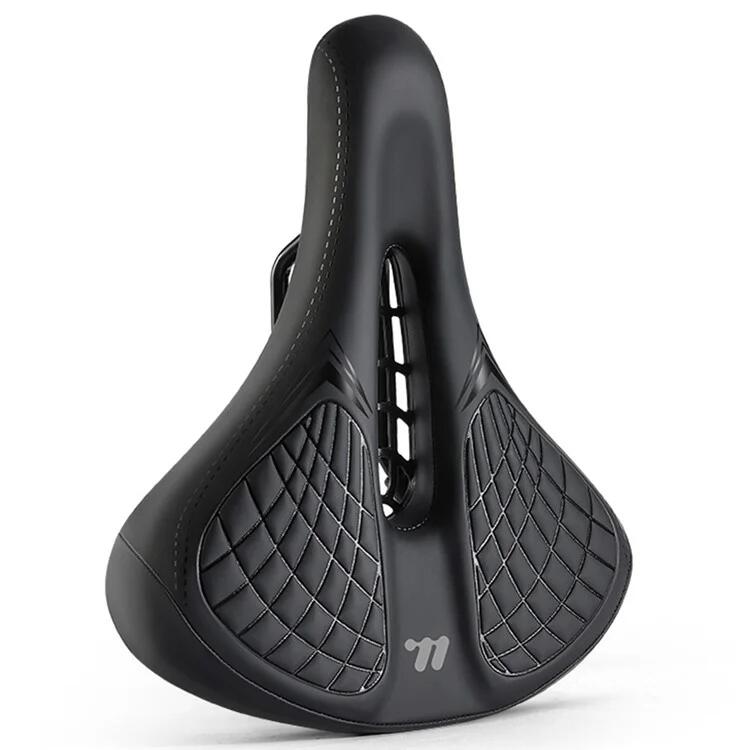 Wide and Comfortable Bicycle Seat with Spring Cushion