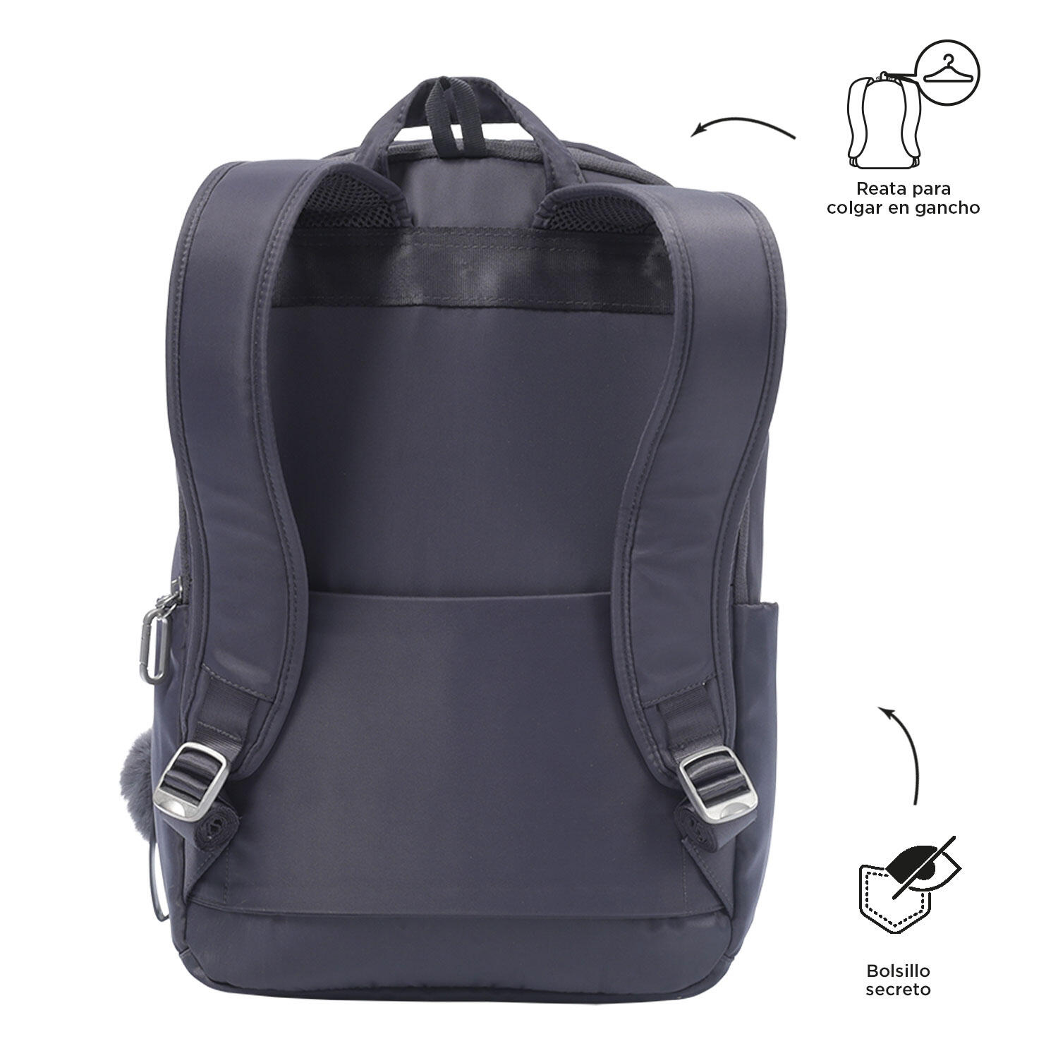 Totto Mochila ejecutiva Adelaide Periscope Poliéster 28.5 x 41.5 x 13.5 cm 3/5