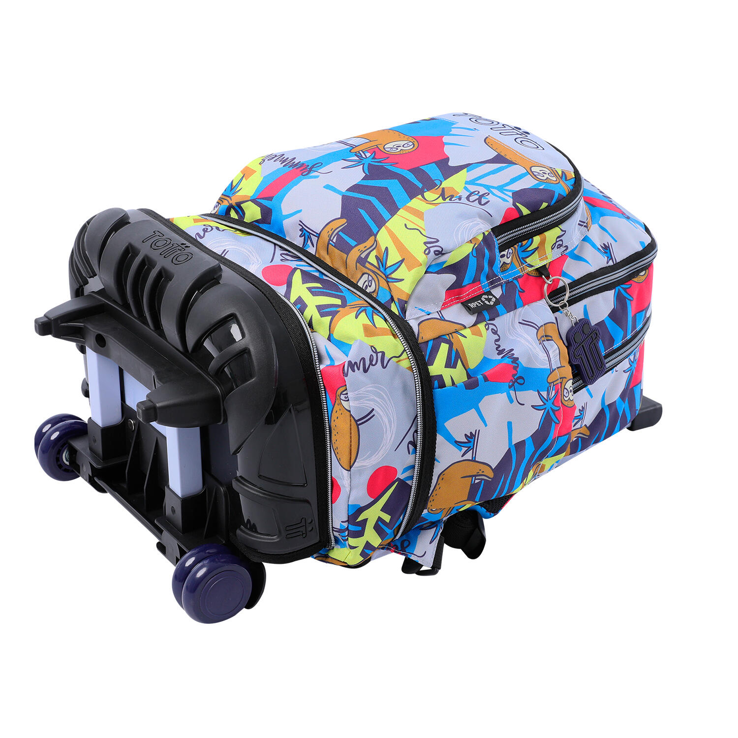 Totto Mochila escolar ruedas Tiza Desmontable Lazel Poliéster reciclado 32 x 45 4/5