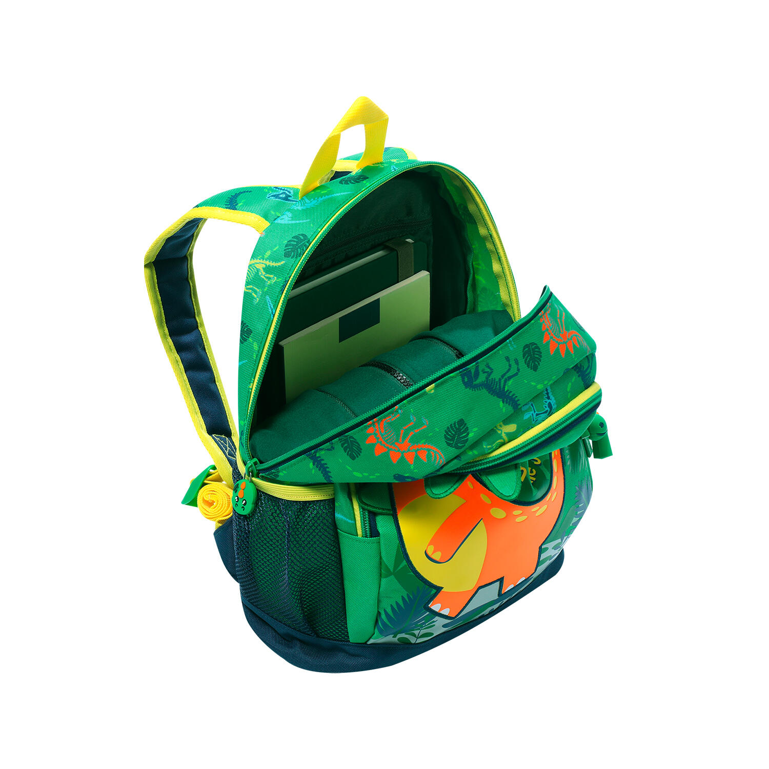 Totto Mochila Infantil Dinomax Verde Poliéster 35 x 28.5 x 11 cm 5/5