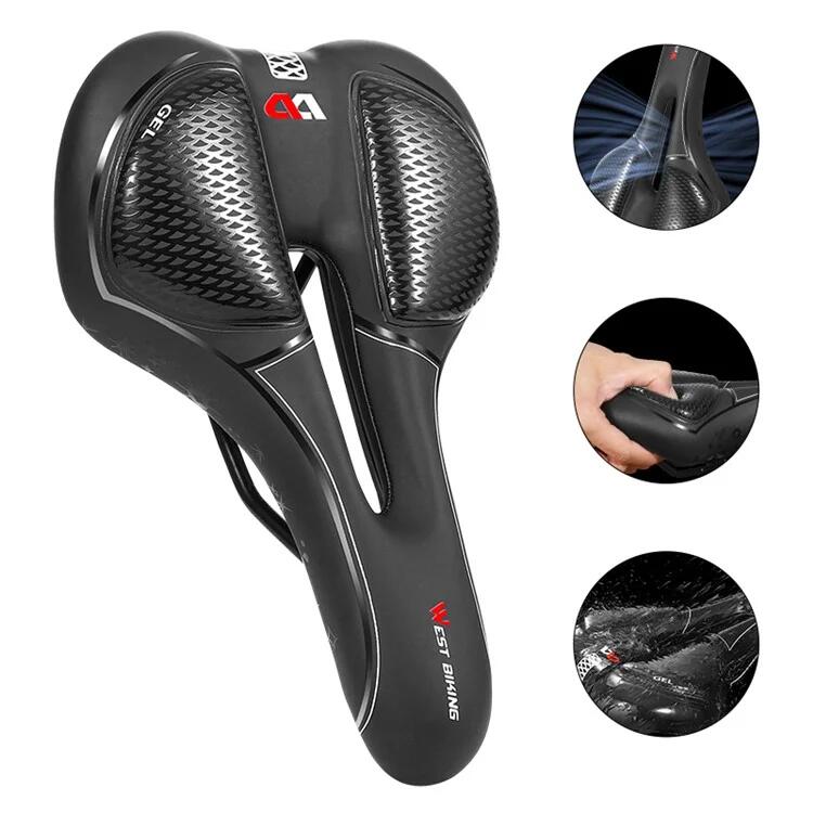 Selle de Bike Arriffication   Modèle D'échelle de Poisson (type de Silicone)      2017€    WEST BIKING Selle de Bike Arriffication   Modèle D'échelle de Poisson (type de Silicone)Vendu exclusivement en ligne   