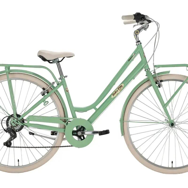 City bike Dolce Vita by Canellini ROMA 28" woman - Light green