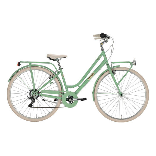 Rower miejski Dolce Vita by Canellini ROMA 28" kobieta - Jasnozielony