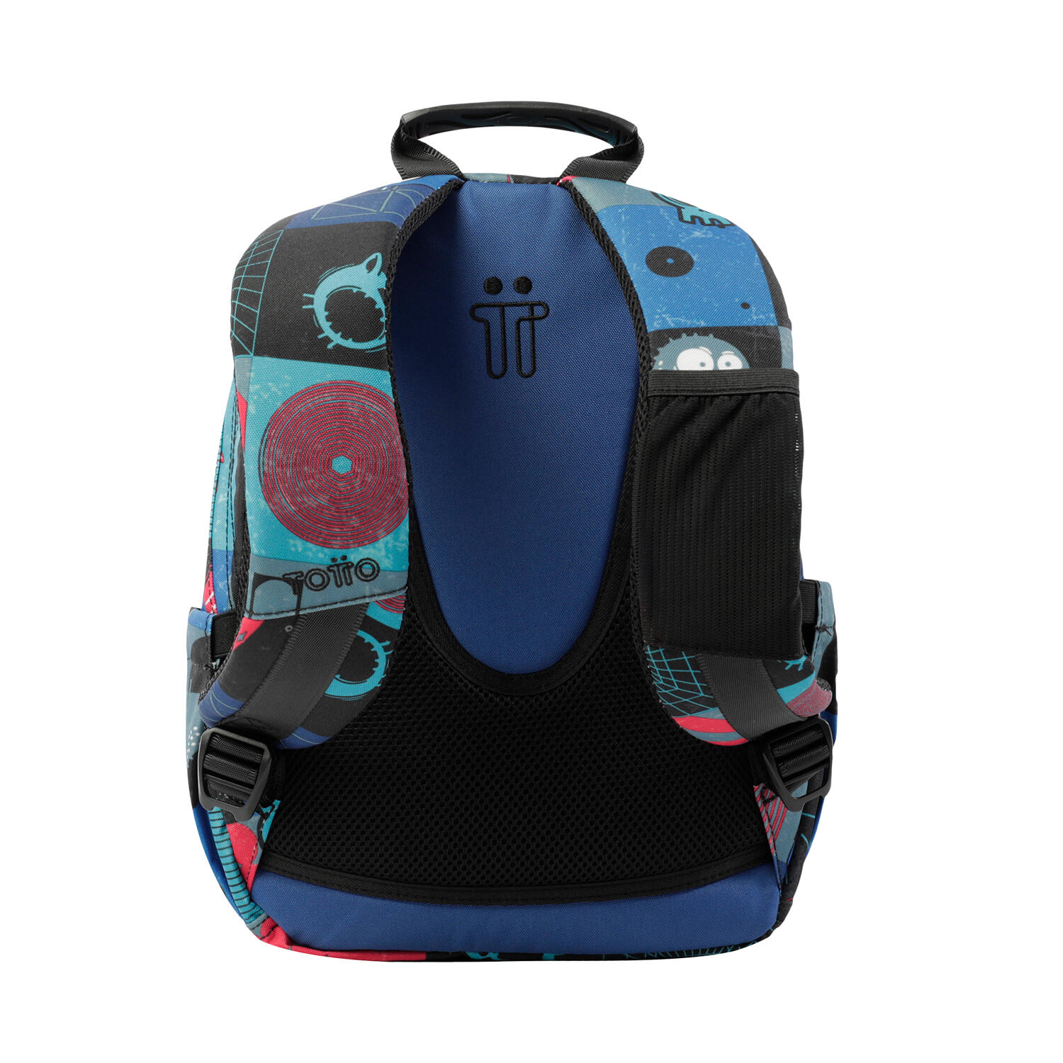 Totto Mochila escolar Tempera Cyber monstruos Poliéster 27 x36.5 x12 cm 3/5